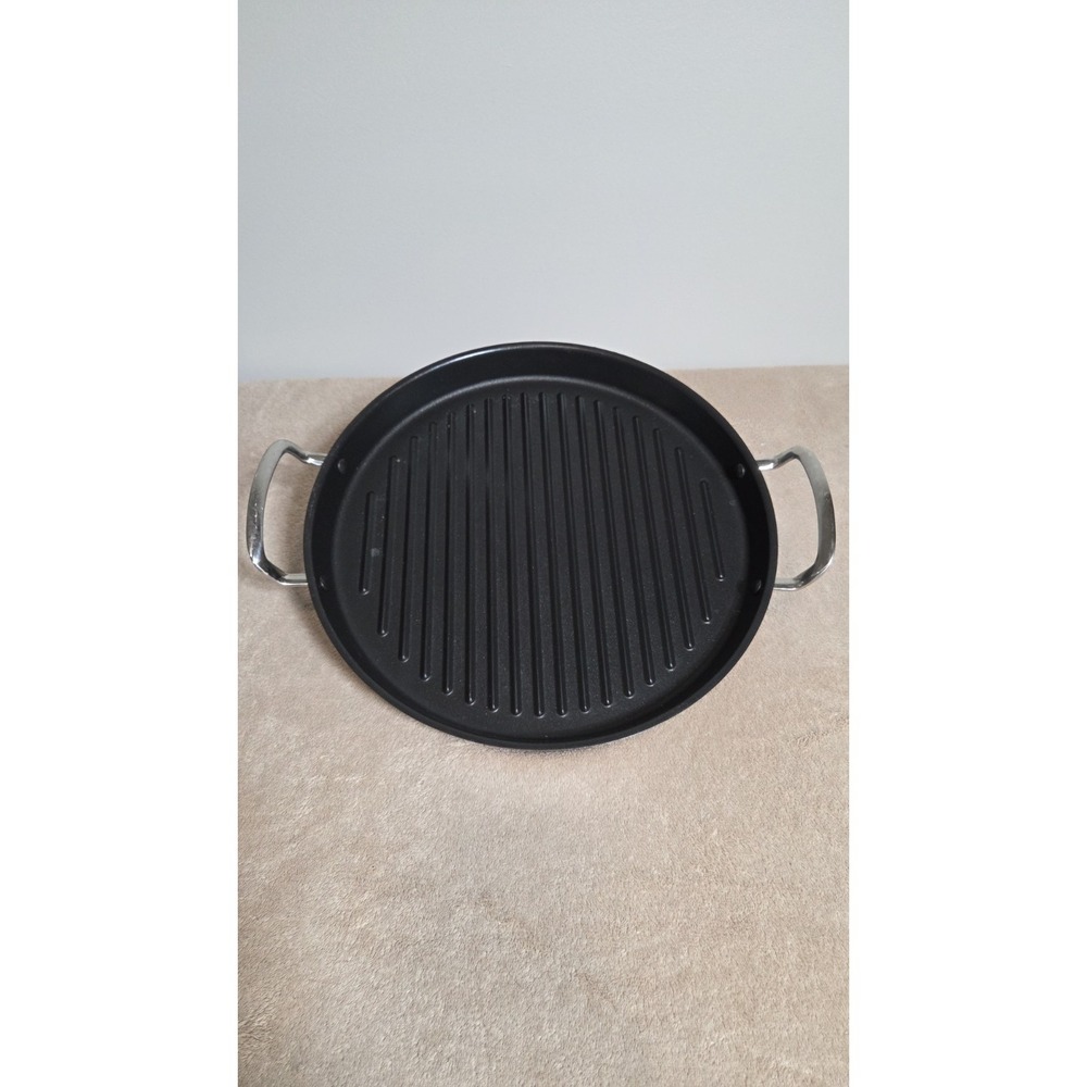 Princess House Nonstick 13" Round Grill Pan 18/10 Stainless Steel Induction